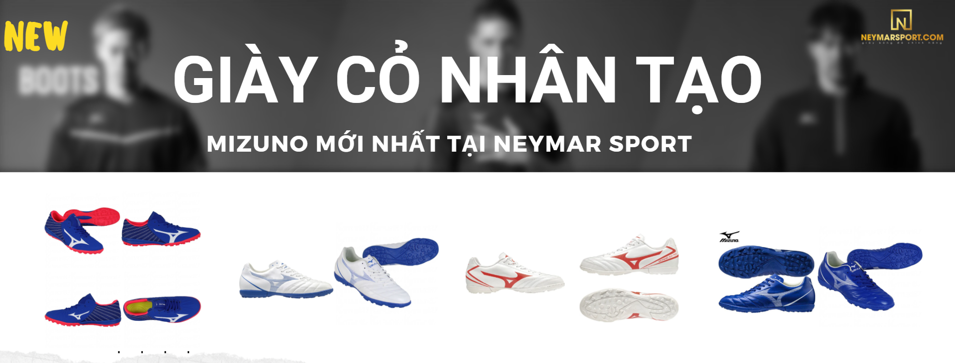 Giới thiệu những mẫu giày cỏ nhân tạo mới của Mizuno vừa cập bến tại Neymarsport T9/2020