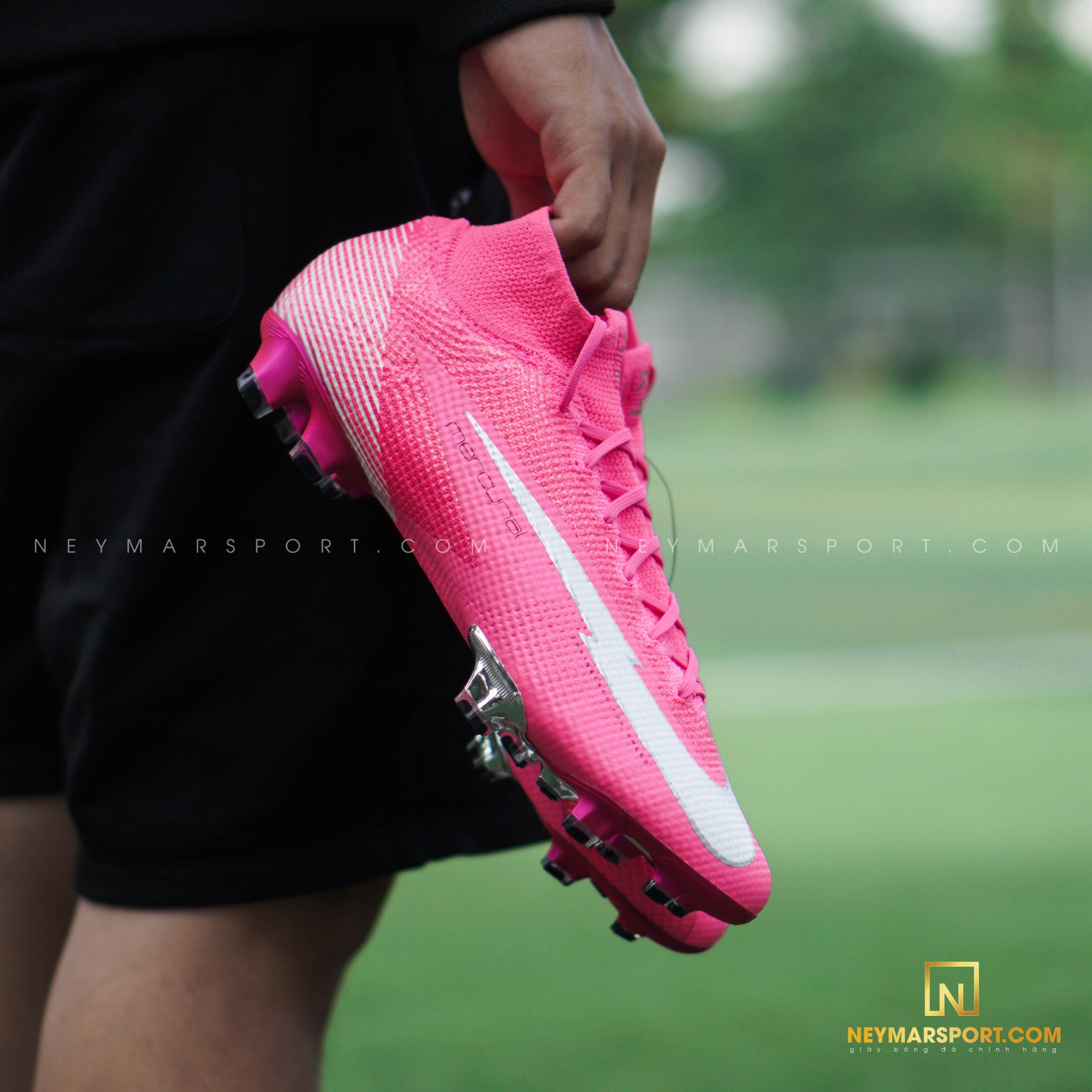 Giày đá bóng Nike Mercurial Mbappé Rosa