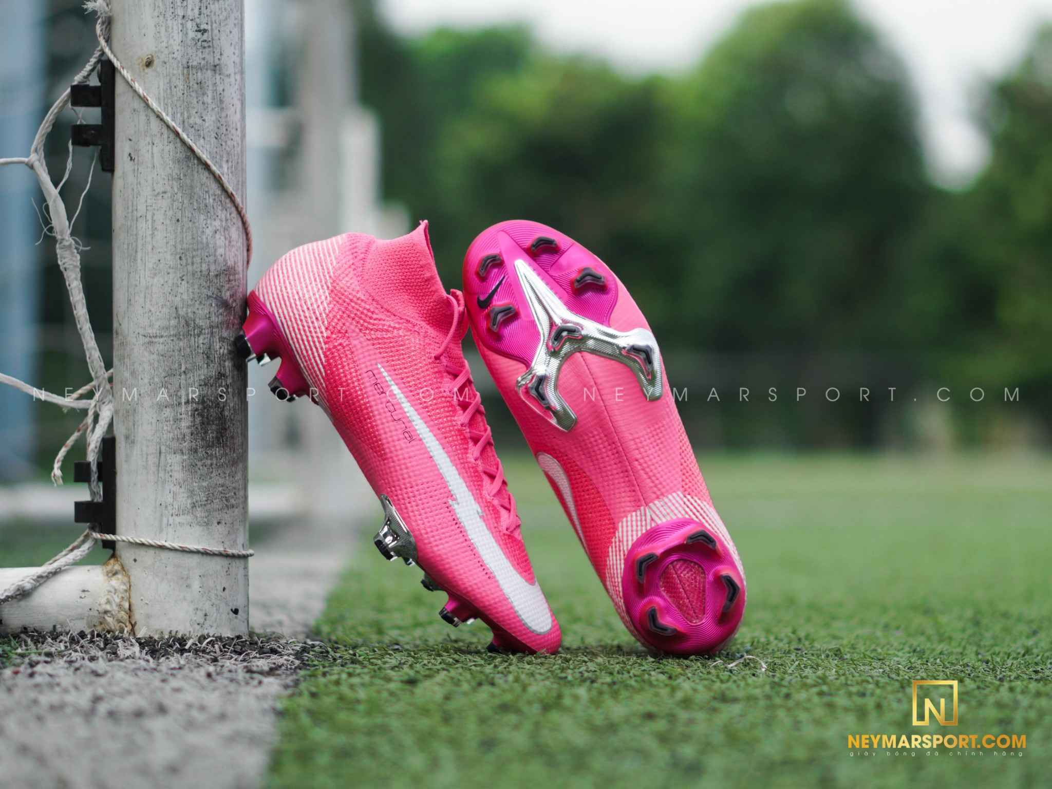 Giày đá bóng Nike Mercurial Mbappé Rosa