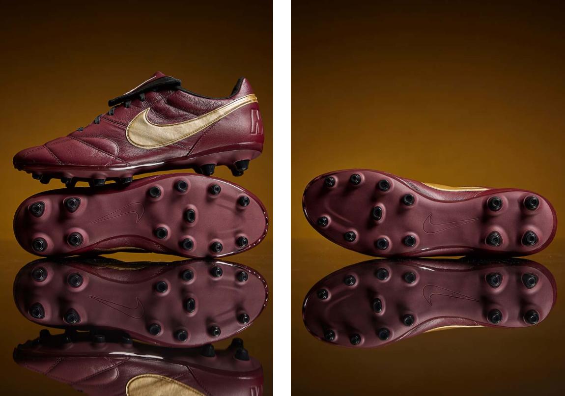 Đặc trưng của giày đá bóng Nike Premier II  “Dark Beetroot/Metallic Gold/Black”