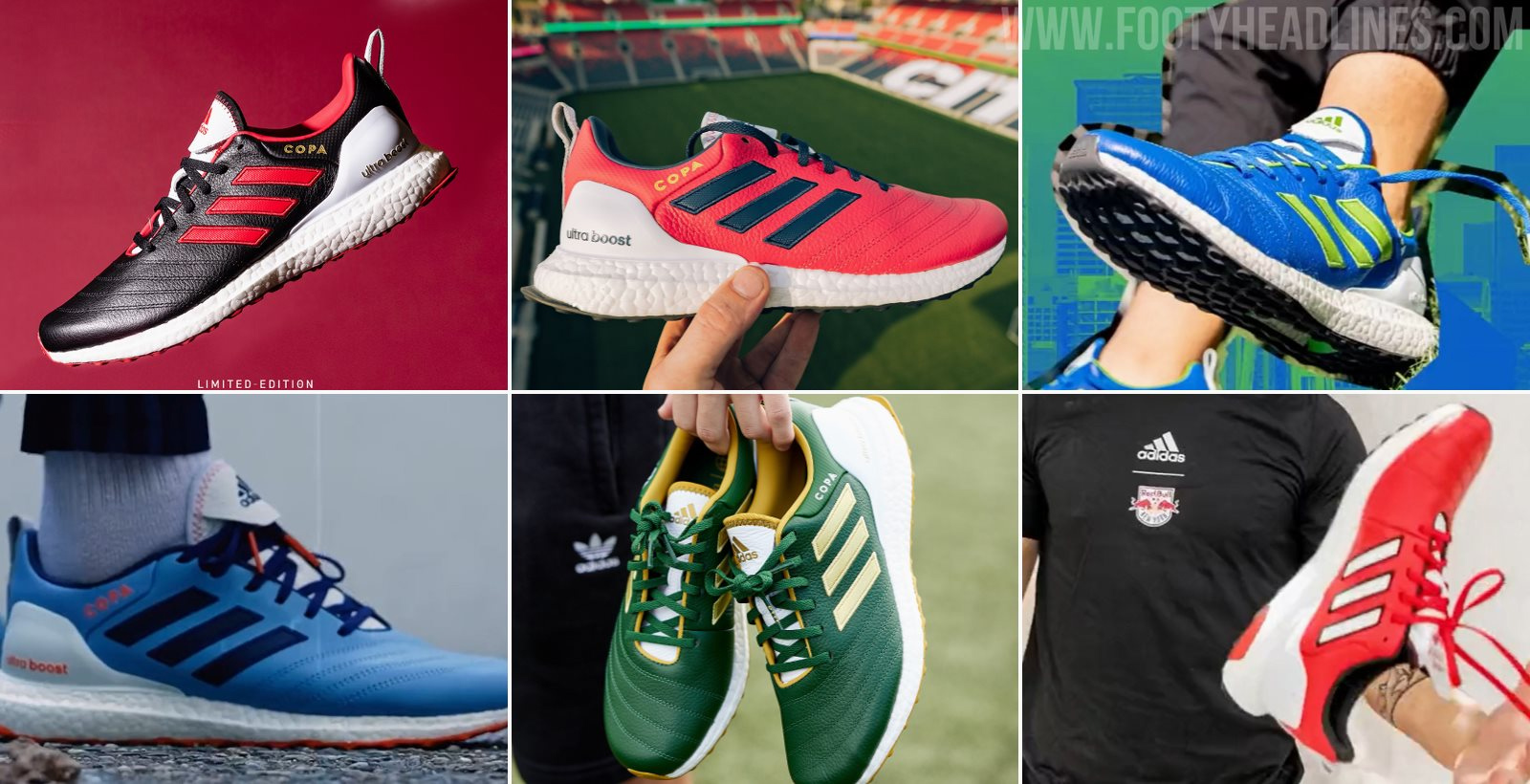 Adidas tung ra bản SNEAKER collab giữa Ultraboots và Copa cho 7 đội bóng ở giải MLS