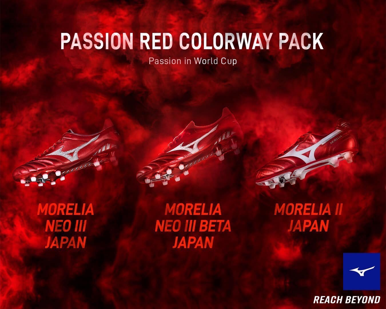 Khám phá bộ sưu tập Mizuno 'Passion Red' quyến rũ - Chất lượng chuẩn Nhật