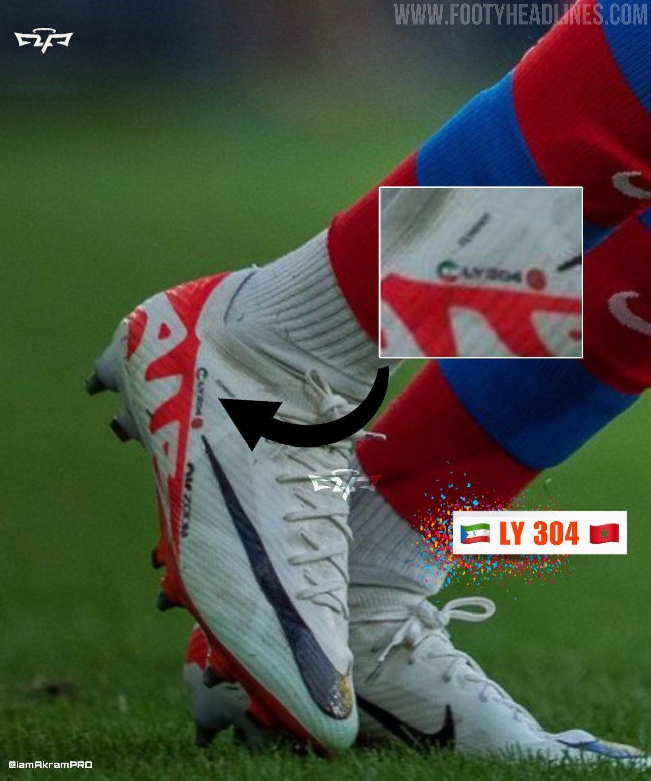 giày đá banh Nike Air Zoom Mercurial đặc biệt của Lamine Yamal - 2
