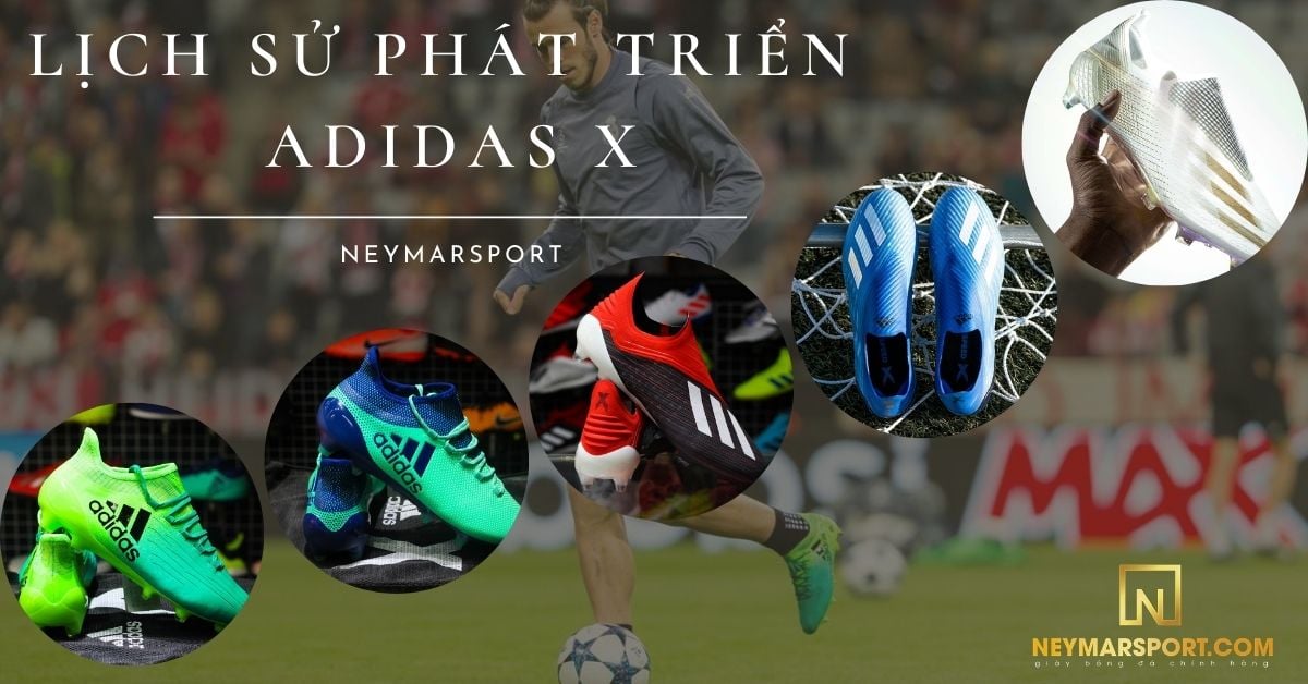 Nhìn lại quá trình phát triển của giày đá bóng adidas X