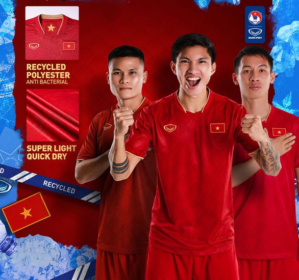 áo thi đấu đội tuyển Quốc gia Việt Nam AFF CUP 2922-2023