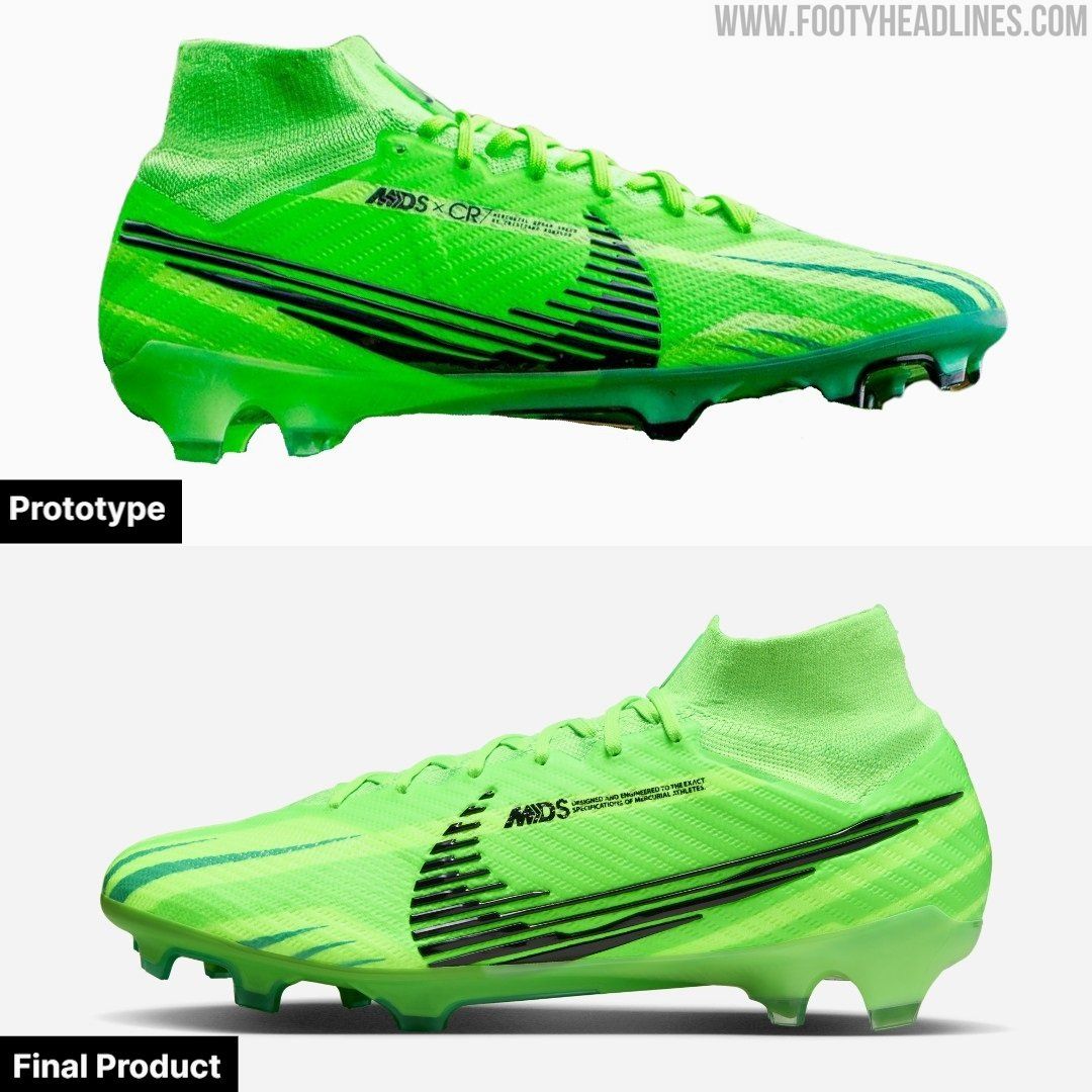 Logo CR7 biến mất trên Nike Mercurial Dream Speed 8