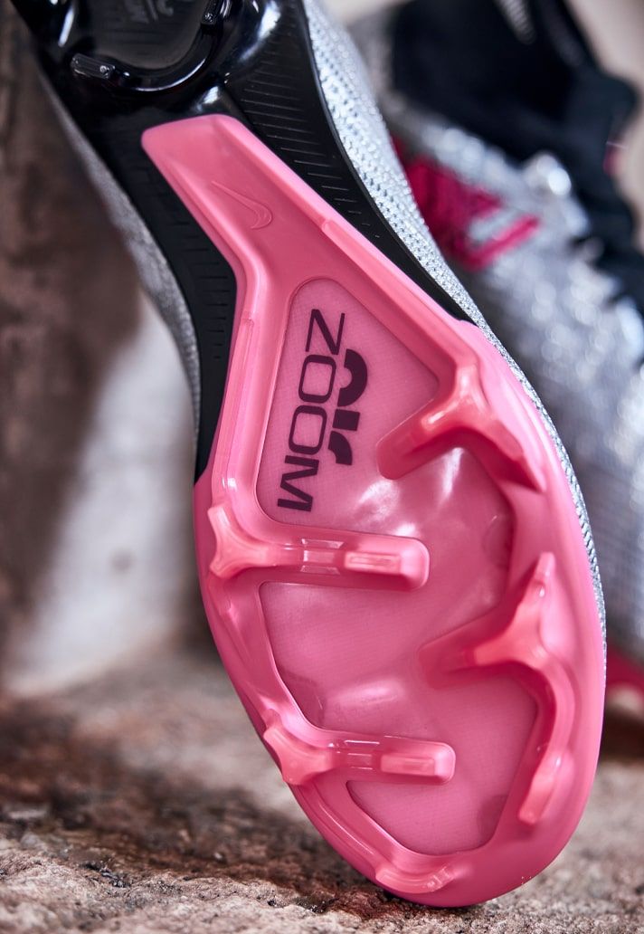Giày đá banh Nike Air Zoom Mercurial Metallic 25 màu hồng - 2