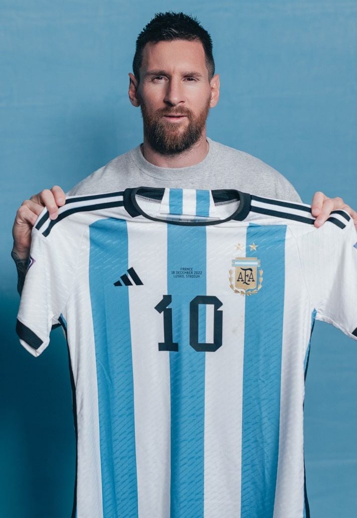 6 áo đấu huyền thoại của Messi tại World Cup 2022 - 03