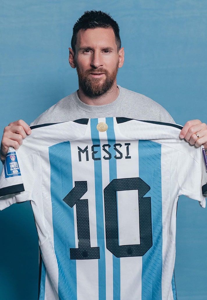 6 áo đấu huyền thoại của Messi tại World Cup 2022 - 01