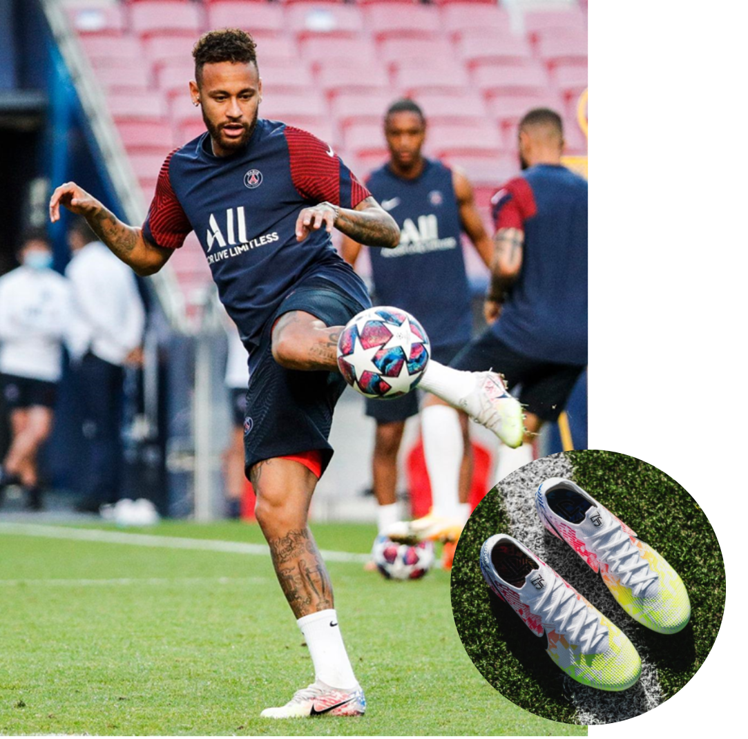 Neymar Jr  khoác áo PSG đang tập luyện chuẩn bị cho giải ‘League 1 ’