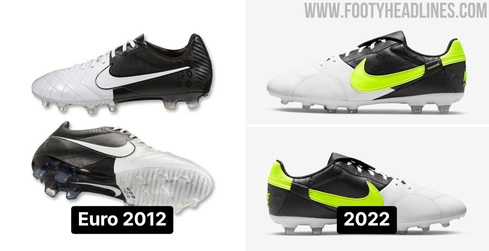 Nike ra mắt gam màu ấn tượng dành cho giày đá bóng Premier III