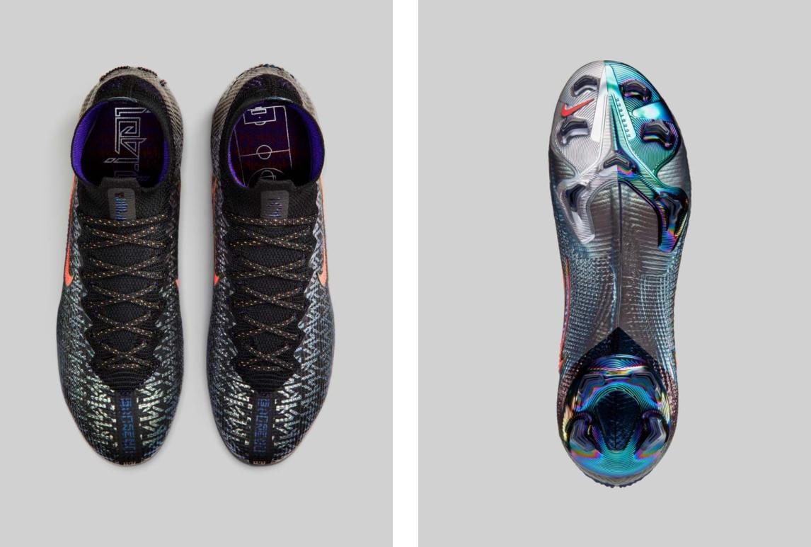 Nike Mercurial Superfly 7 LBJ x KM “Chosen 2” football boots details