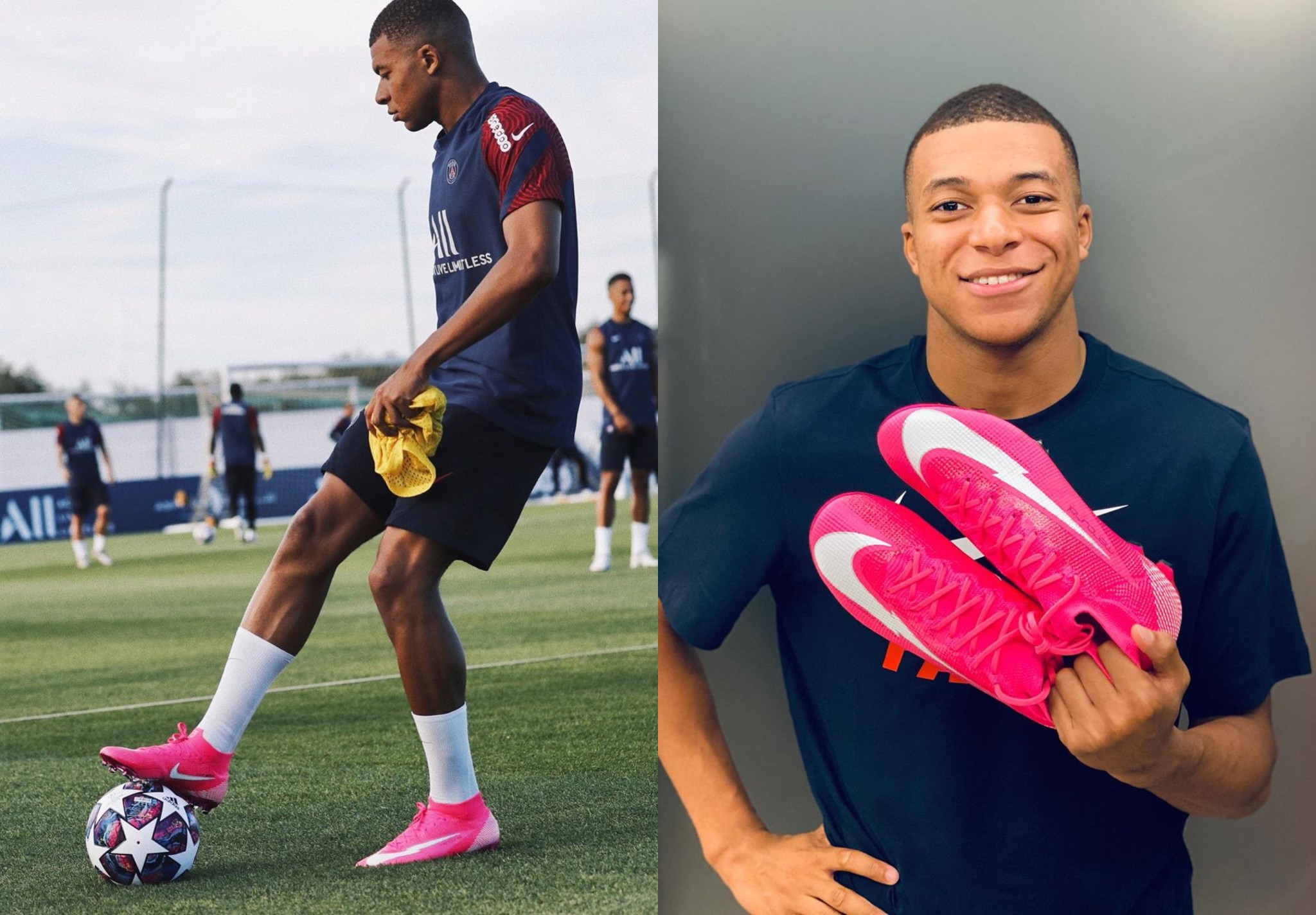 Mercurial Mbappé Rosa