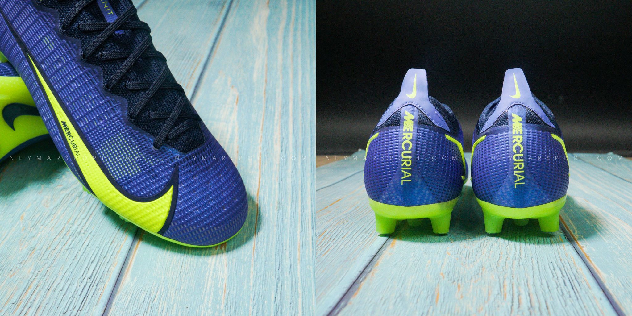 NIKE MERCURIAL VAPOR 14 ELITE HG RECHARGE - SAPPHIRE/VOLT/BLUE VOID