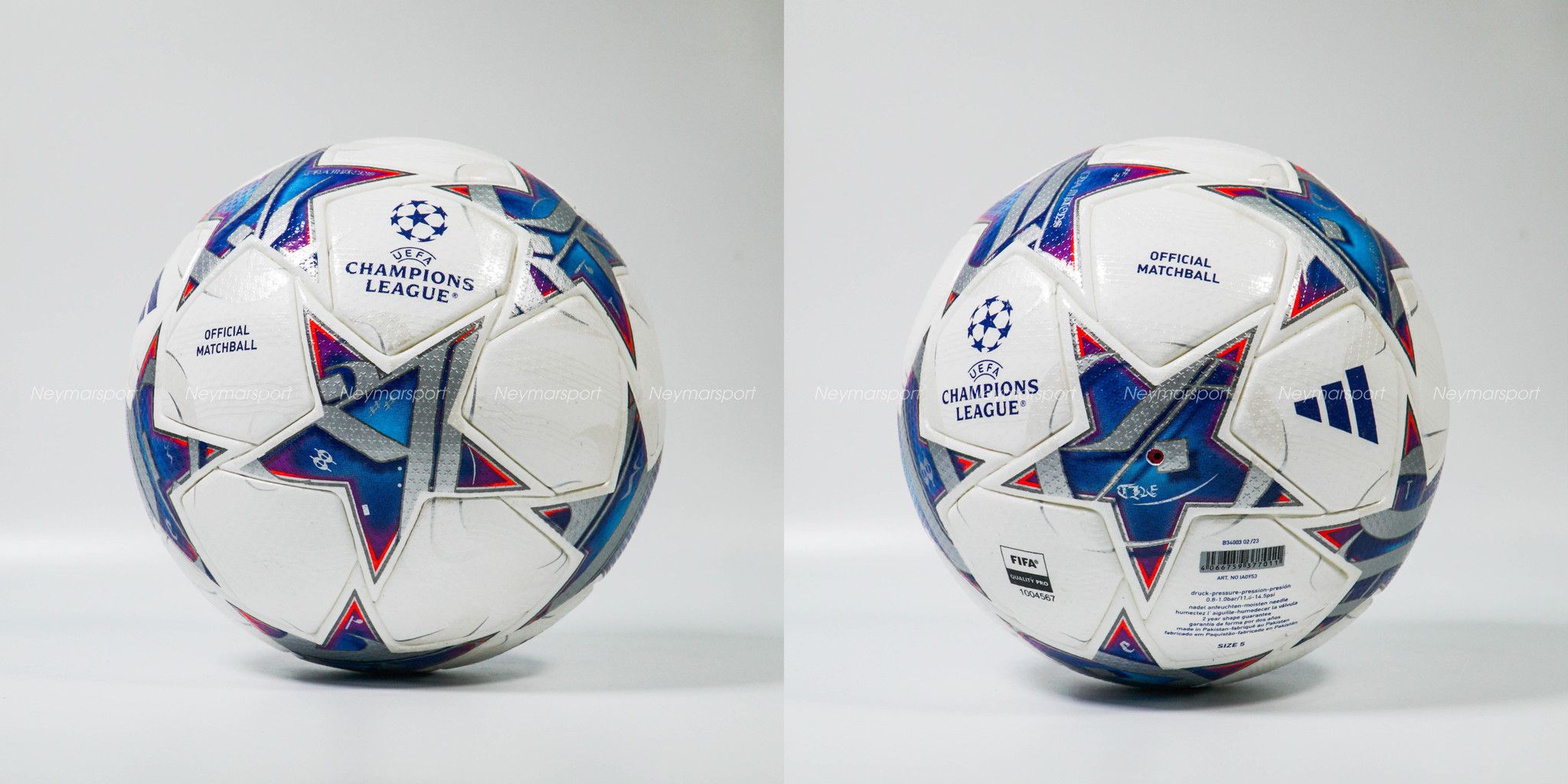 Bóng đá Adidas Football Champions League 2024 Pro Match Ball - White/B ...