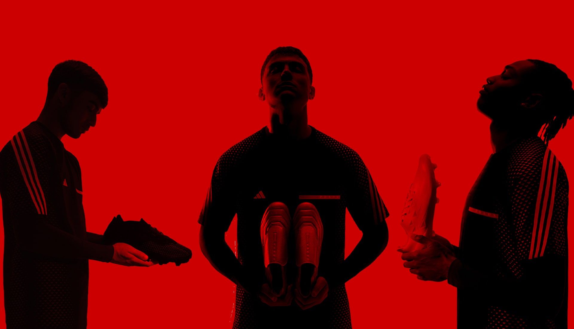 Adidas x Prada - 2 thương hiệu hợp tác tạo ra BST giày đá banh chất lượng