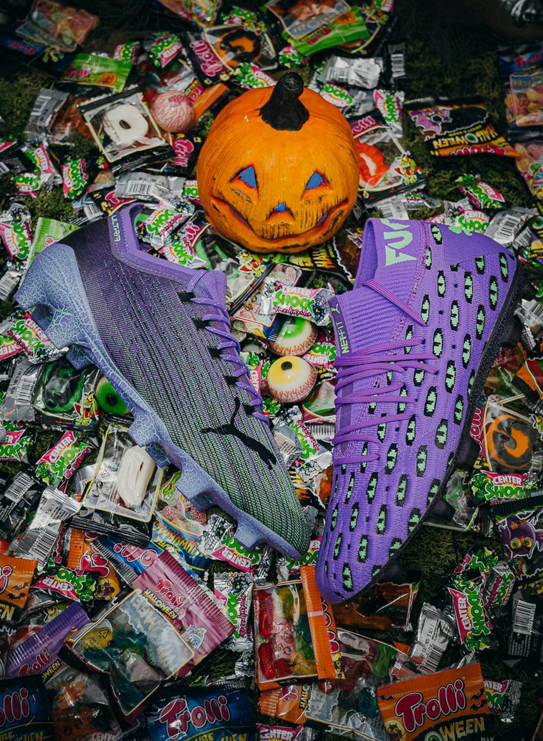 Giới thiệu bộ sưu tập giày đá banh Puma Halloween Fear Pack