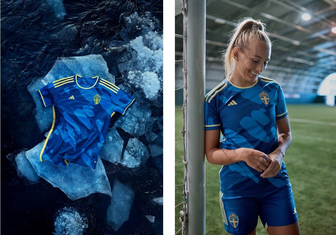 Adidas ra mắtáo thi đấu Thụy Điển cho mùa giải World Cup nữ 2023