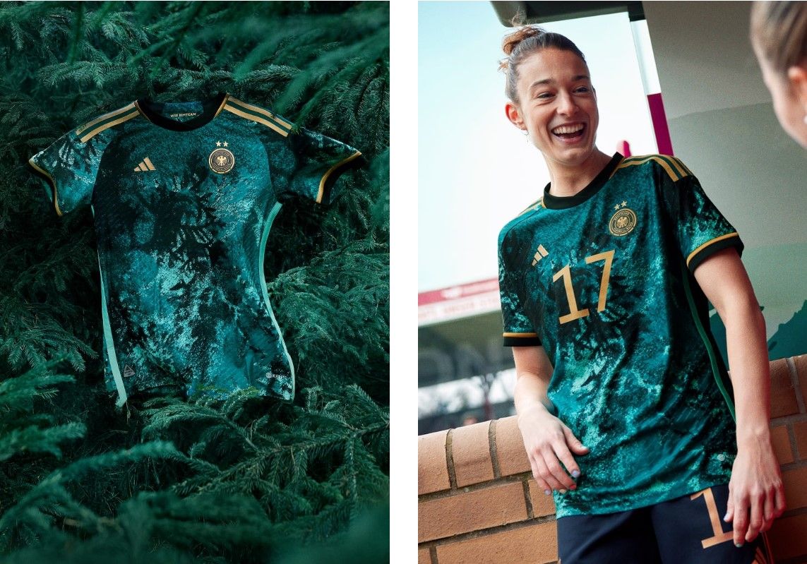 Adidas ra mắtáo thi đấu Đức cho mùa giải World Cup nữ 2023