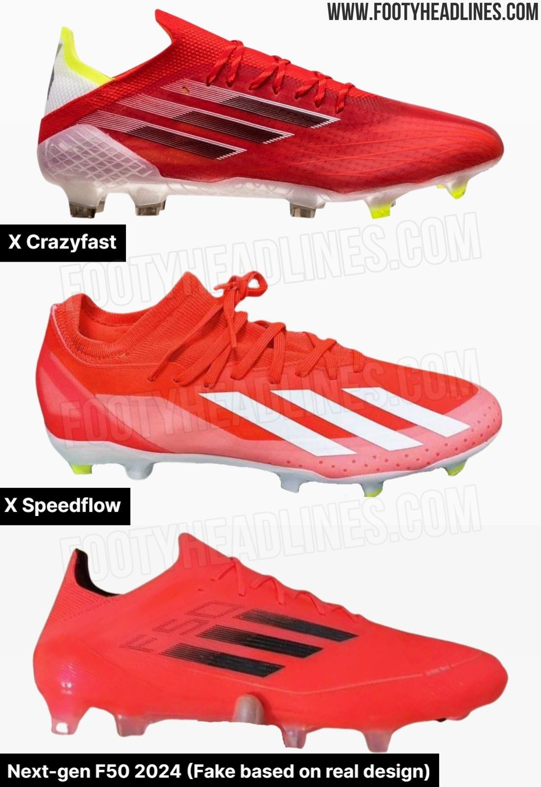 Giày đá banh adidas X Crazyfast 'Inverse Pack’ 2024 - 02