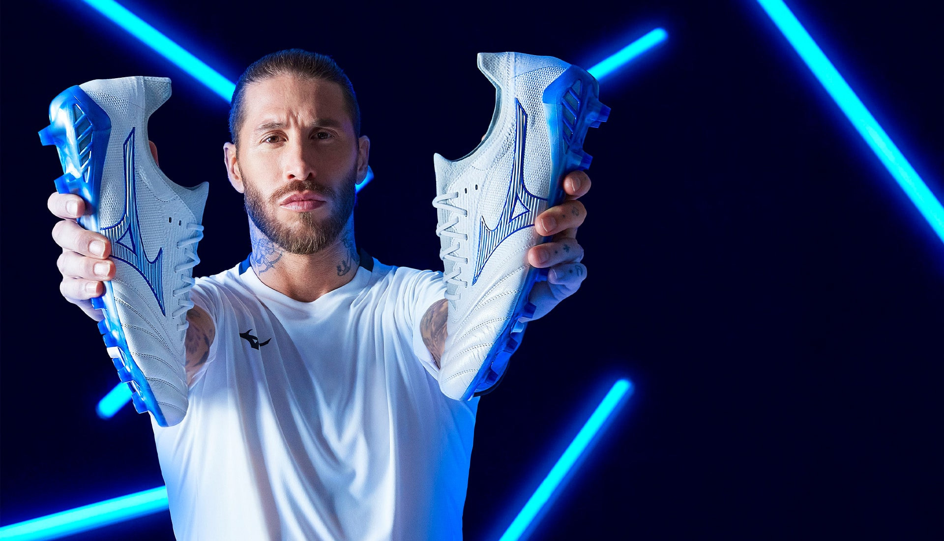 Sergio Ramos chính thức trở thành đại sứ thương hiệu của Mizuno