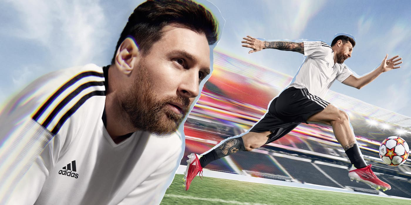 Messi mang adidas X Speedflow
