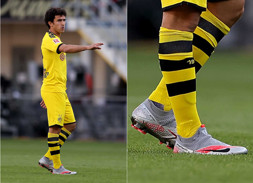 Mateu Morey (Borussia Dortmund) mang giày đá banh Nike Phantom VSN II