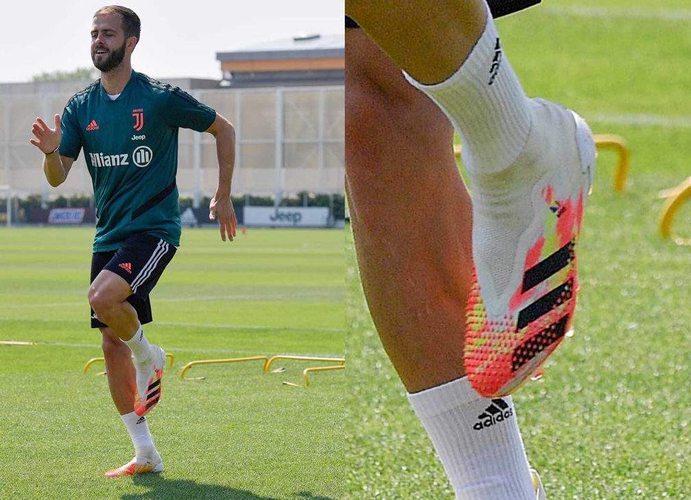 Miralem Pjanić (Juventus) mang giày đá banh adidas Predator Mutator 20+