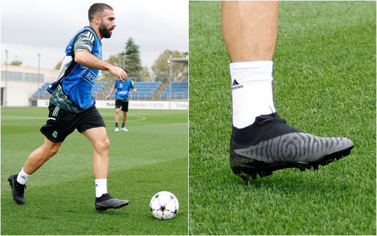 Dani Carvajal (Real Madrid) mang giày đá banh Nike Phantom Prototype