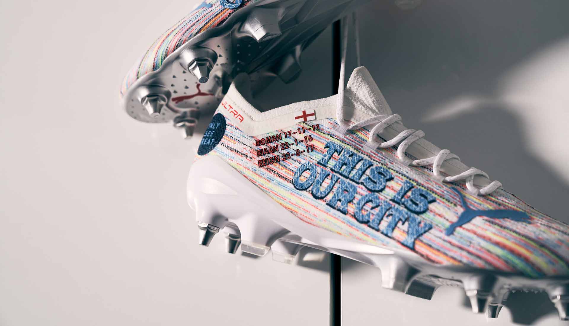 Giới thiệu giày đá bóng Puma được custom đặc biệt dành cho Man City