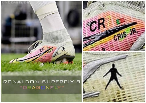 Cristiano Ronaldo nhận phiên bản cá nhân hóa Nike Mercurial Superfly Dragonfly