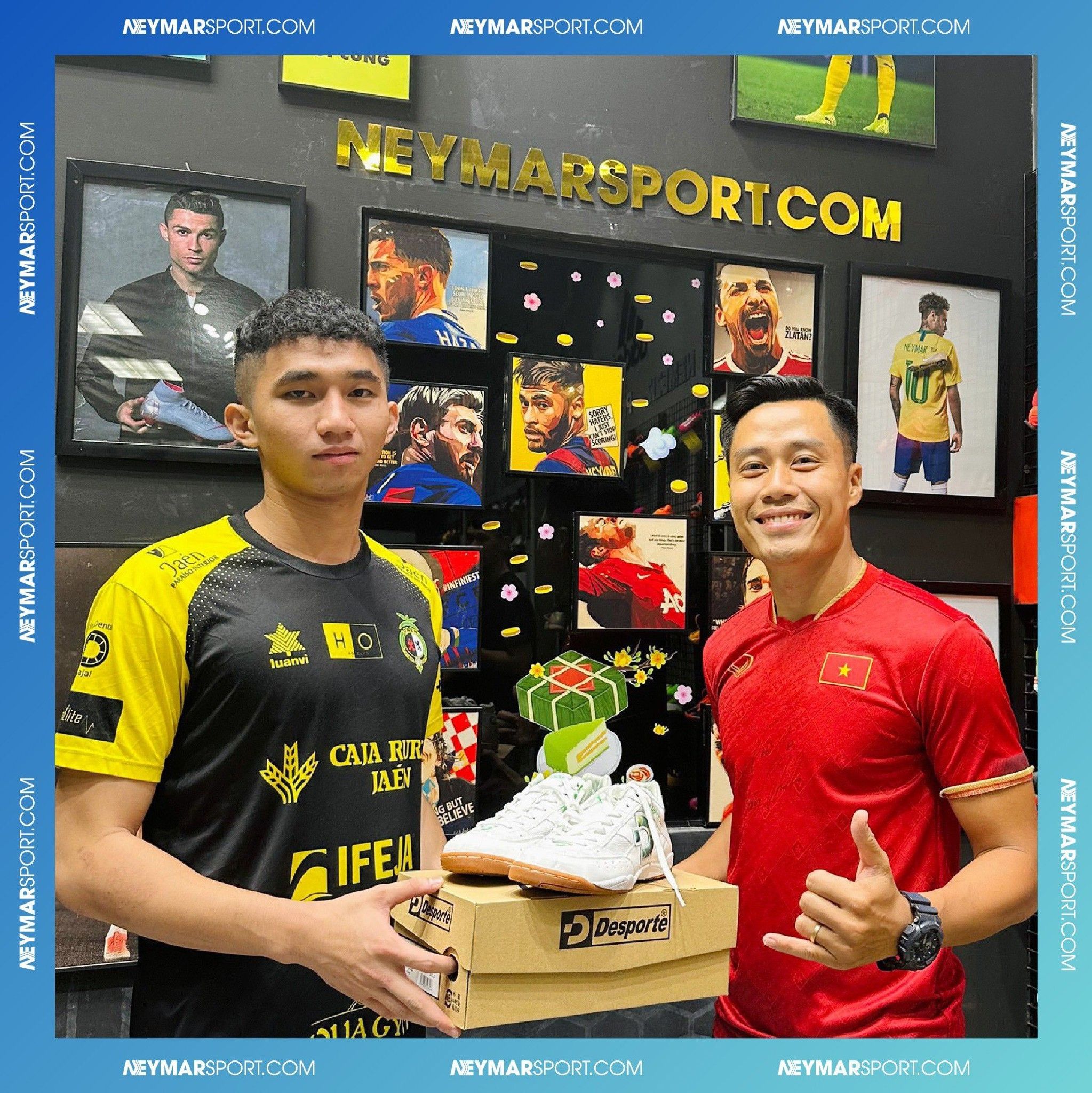 tuyển Futsal Việt Nam lựa chọn giày đá banh tại Neymarsport - 1