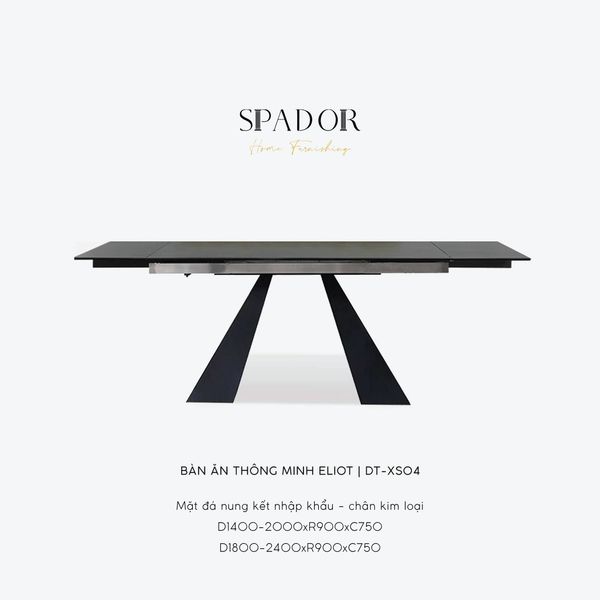 TỐI ƯU KHÔNG GIAN, TRẢI NGHIỆM HIỆN ĐẠI VỚI BÀN ĂN THÔNG MINH SPADOR FURNITURE