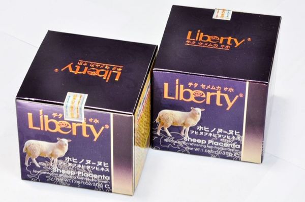 Kem dưỡng trắng da Liberty nhau thai cừu