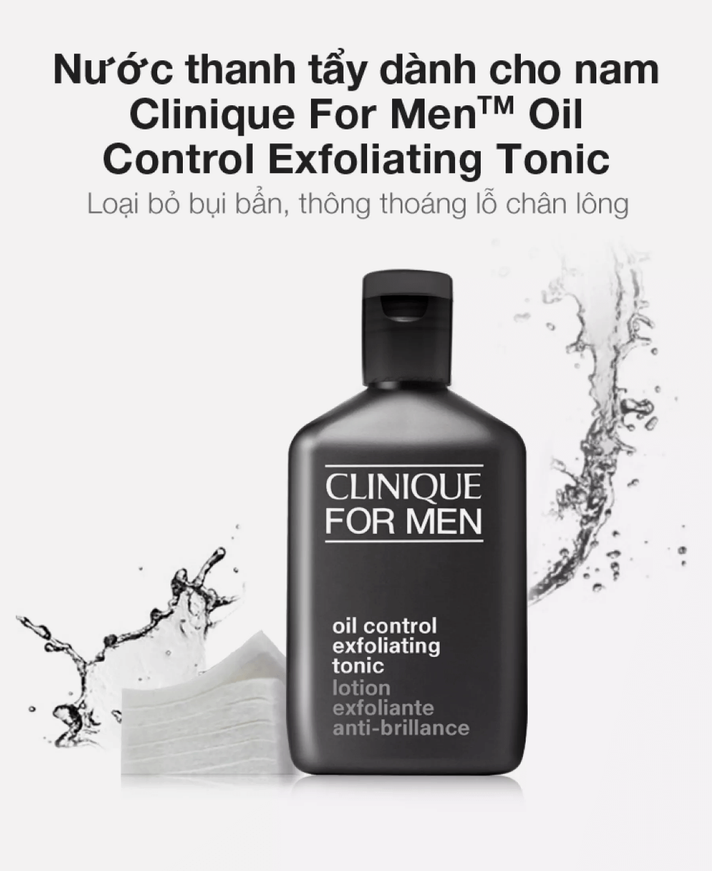 Clinique For Men Oil Control Exfoliating Tonic Lotion