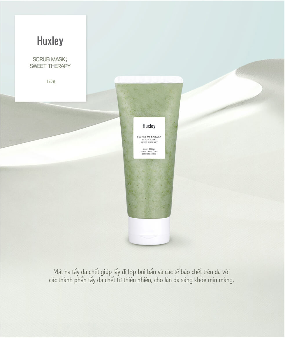 Mặt Nạ Tẩy Tế Bào Chết Huxley Secret Of Sahara Scrub Mask Sweet Therapy 120g