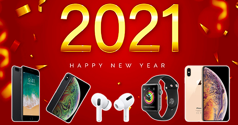 Chào năm mới 2021: iPhone giảm tới 1 triệu đồng, Apple Watch giảm tới 1,5 triệu đồng
