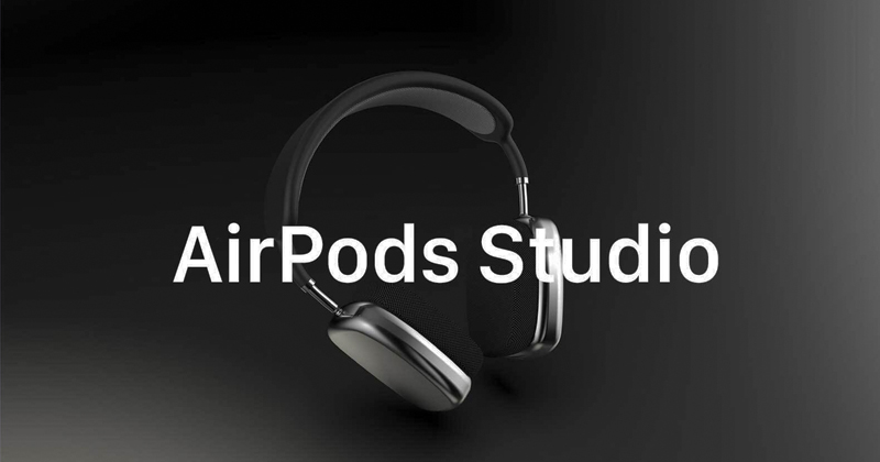 Apple AirPods Studio lộ diện: Làm bằng da và kim loại, có cổng USB-C