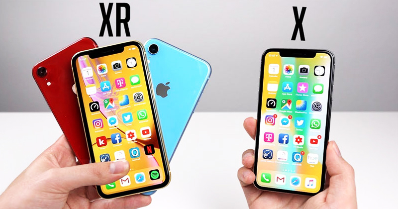 Mua điện thoại tặng Crush: Mua iPhone X hay iPhone Xr ?