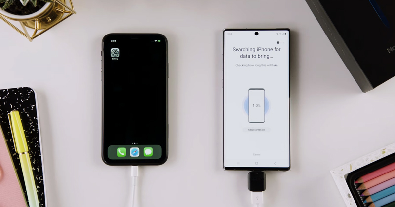 Cách chuyển dữ liệu từ iPhone sang Android bằng cách nào ?