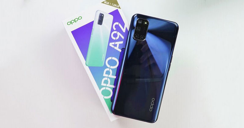Oppo A92 lên kệ: thiết kế ấn tượng, chip Snapdragon, pin trâu, giá hơn 6 triệu