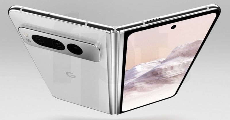 Chiếc smartphone màn hình gập Google pixel fold lộ diện, sẽ là đối thủ với Galaxy fold