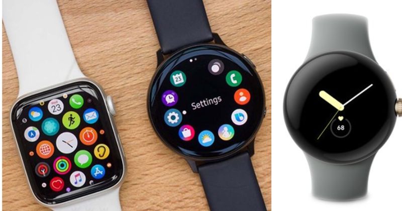 So sánh ba chiếc đồng hồ thông minh Pixel Watch, Galaxy Watch và Apple Watch
