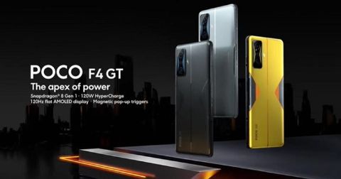 Cận cảnh POCO F4: chipset Snapdragon, pin 4400 mAh…