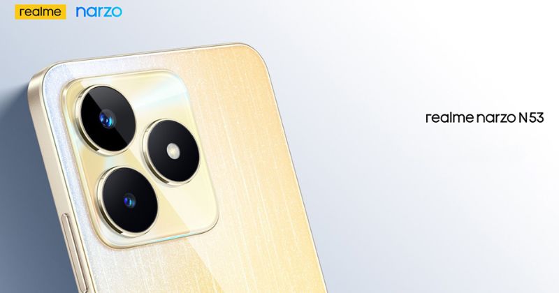 Những thông số kỹ thuật của Realme Narzo N53 được tiết lộ trước ngày ra mắt