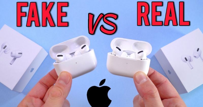 Cách phân biệt AirPods chính hãng vô cùng đơn giản