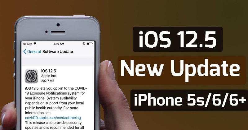 iOS 12.5 được phát hành, người dùng iPhone 5s, iPhone 6 nhanh tay update nào !!!