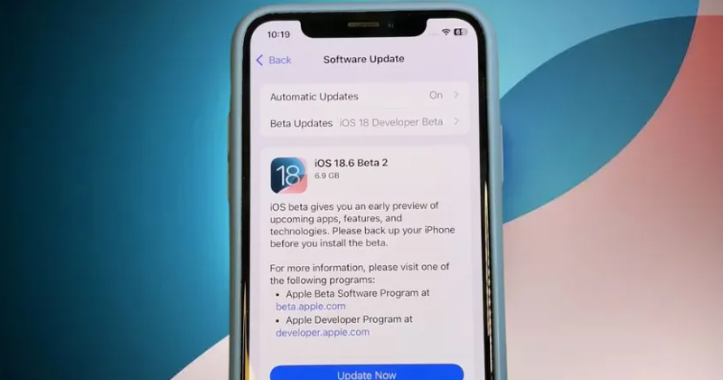 iOS 18.6 Beta 2: Bản cập nhật đáng giá nhất hiện tại, thời lượng pin và hiệu suất đều thăng hạng