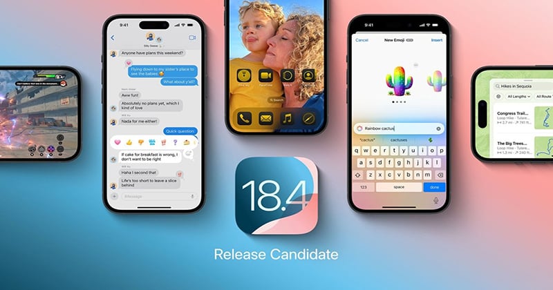 Apple phát hành iOS 18.4 RC: Bước tiến công nghệ đáng chú ý cho iPhone và iPad