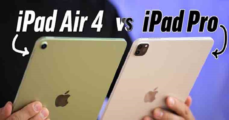 Mua iPad giá phải chăng, chọn iPad Air 4 hay iPad Pro 11 inch 2020?